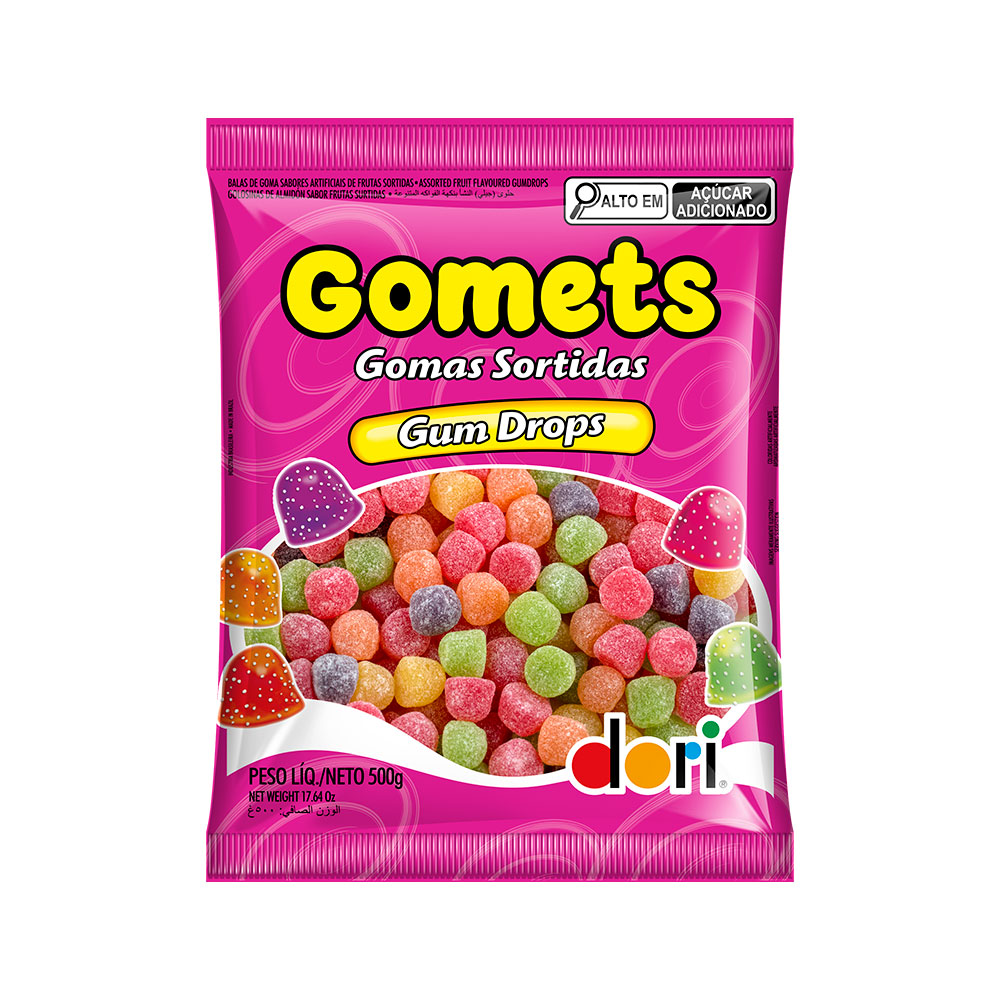 Imagem do produto Goma Sino Gomets Sortida 500g