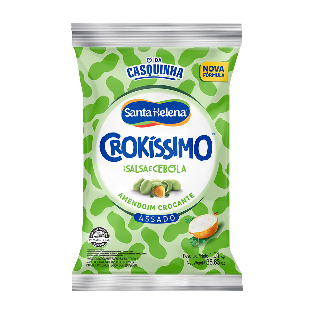 Imagem do produto Crokissimo Santa Helena 1,01Kg - Salsa e Cebola