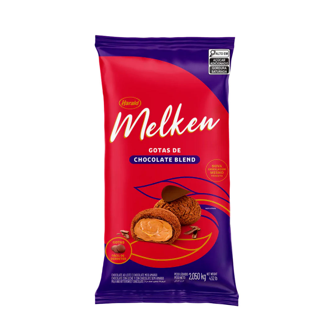 Imagem do produto Chocolate Gotas Melken 2,05Kg - Blend