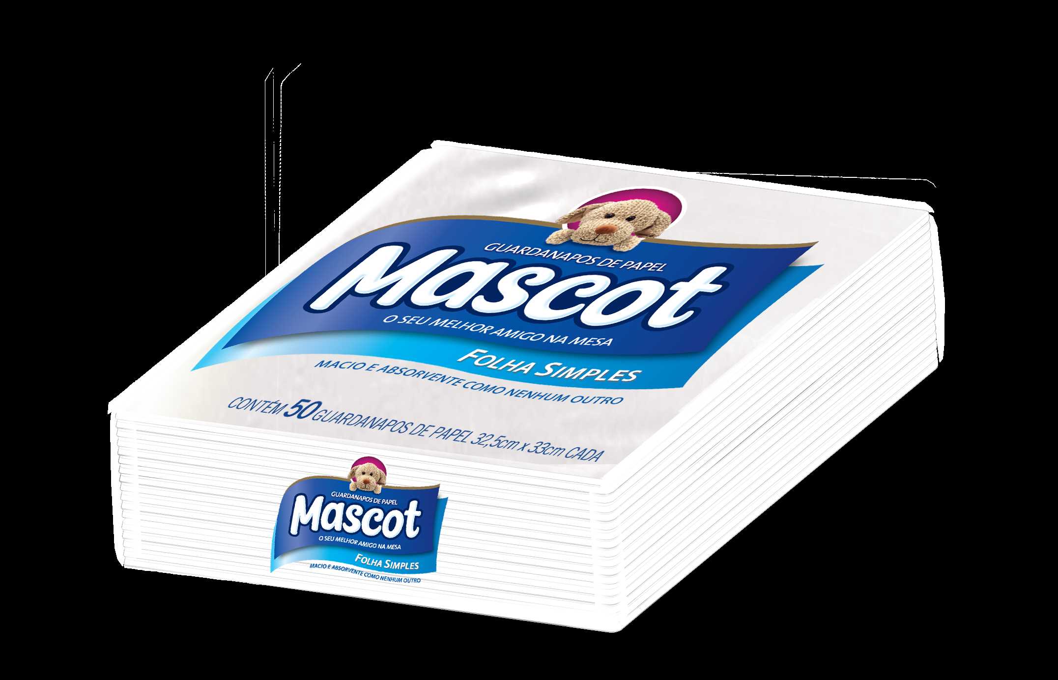 Imagem do produto Guardanapo Folha Simples 30X32,5cm Mascot