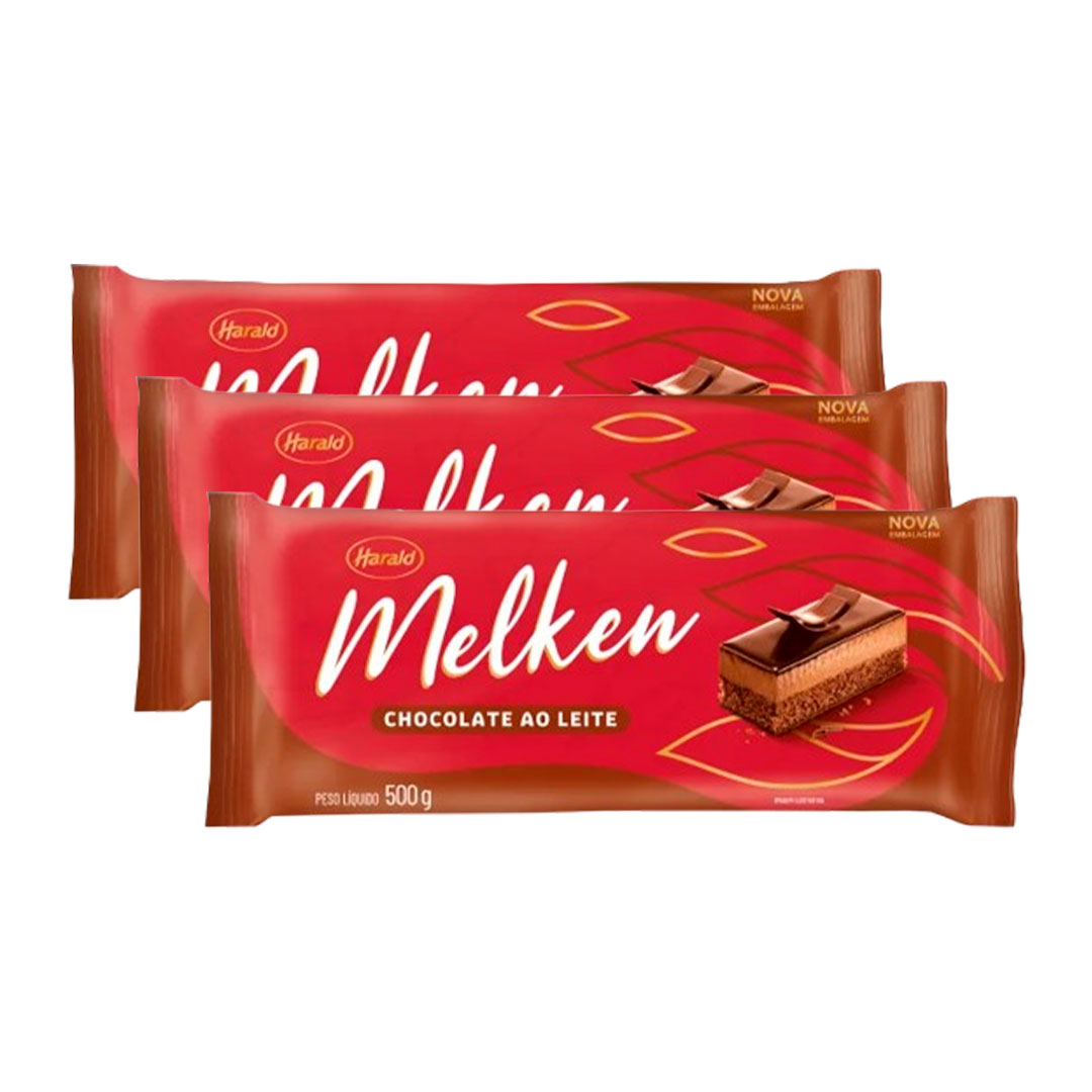 Imagem do produto Chocolate Barra Melken 500g - Ao Leite