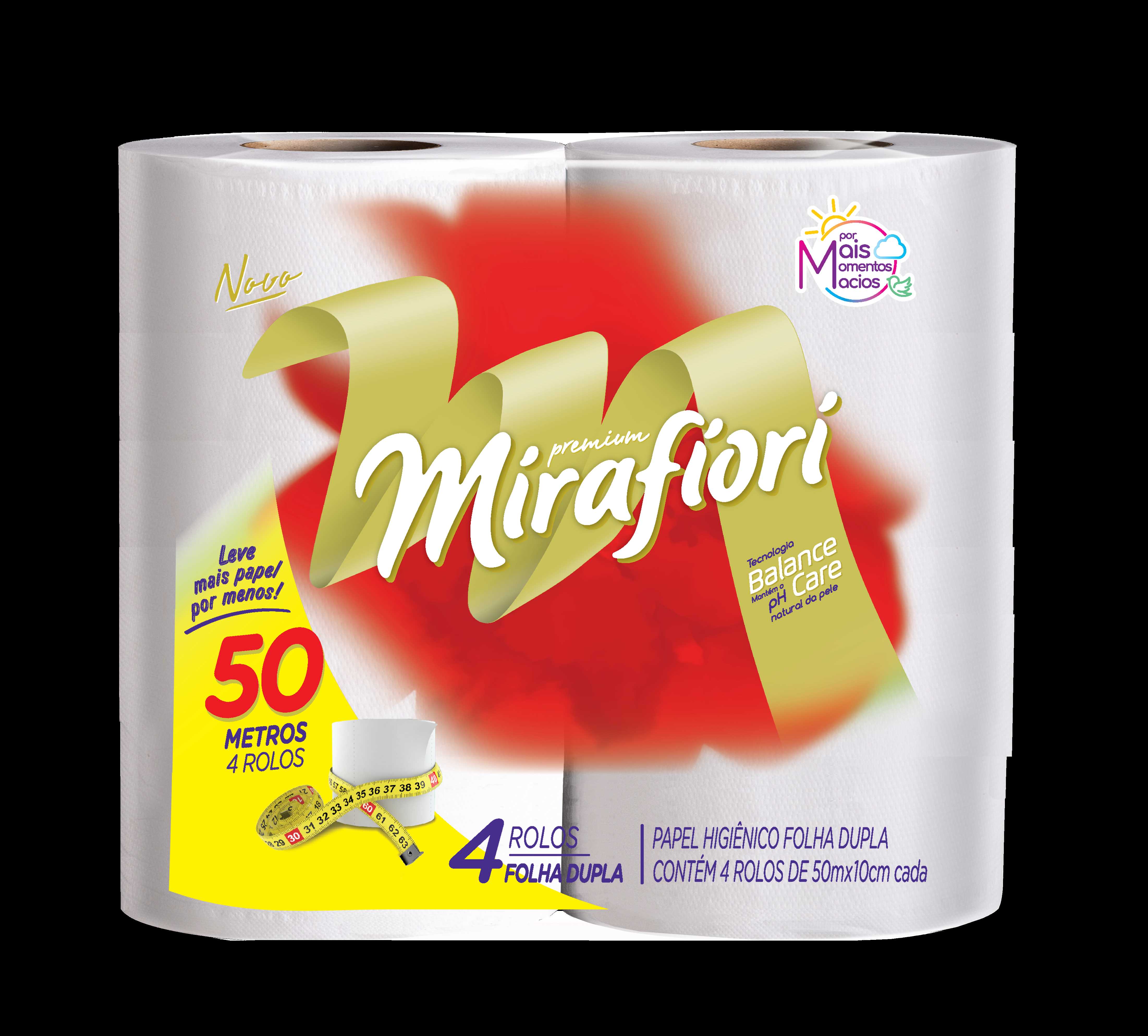 Imagem do produto Papel Higiênico Fdupla Mirafiori 50m 16x4