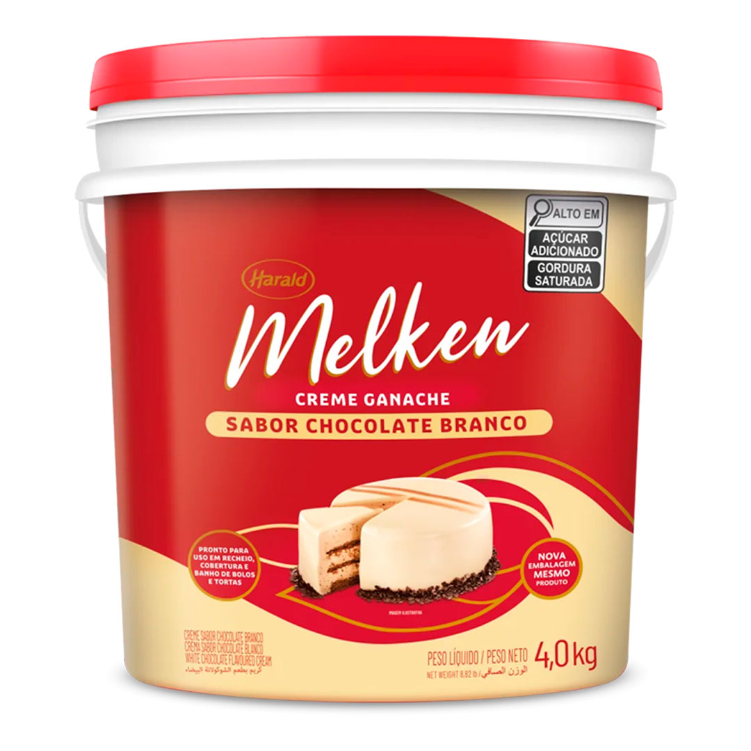 Imagem do produto Ganache Melken 4Kg - Branco