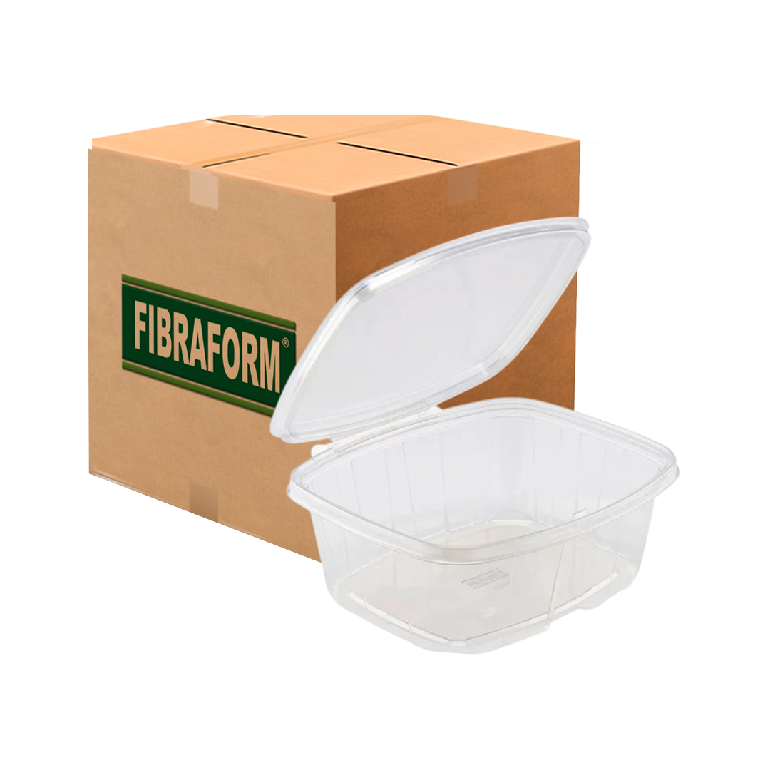 Imagem do produto Pote Retangular C/Lacre 970ml F983 Fibraf