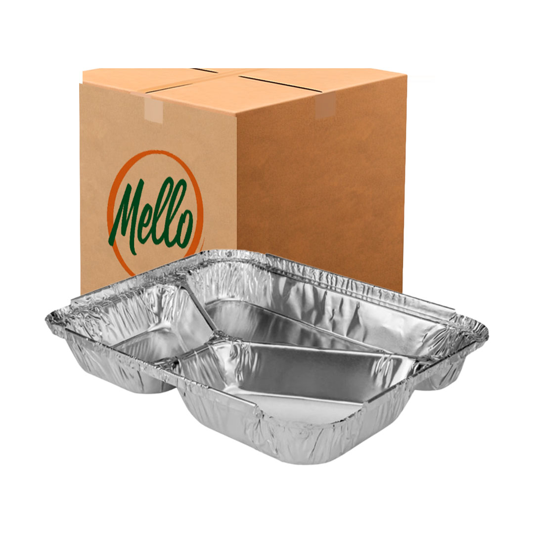 Imagem do produto Bandeja Alumínio 900ml 3 Div.Y Rasa Mello