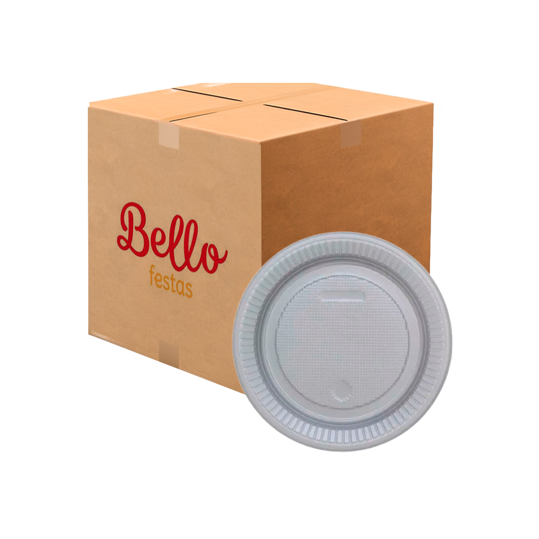 Imagem do produto Prato Plástico Pr 15 50x10 Bello Festa - Prata