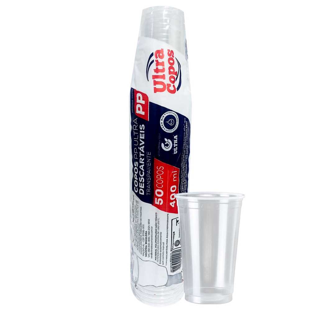 Imagem do produto Copo 400ml Pp Ultra 20X50