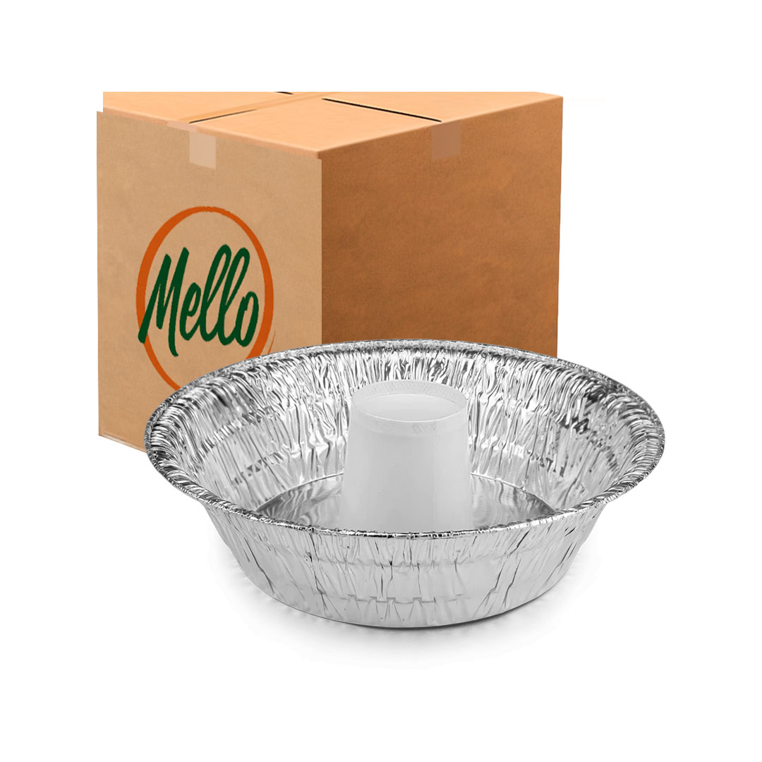 Imagem do produto Forma Aluminío 900ml Bolo Angel Cake Mello