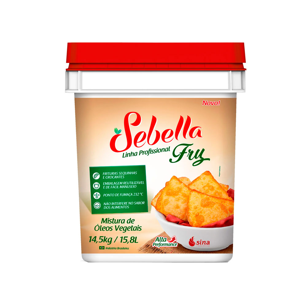 Imagem do produto Oleo Vegetal Sebella Fry 14,5 Kg