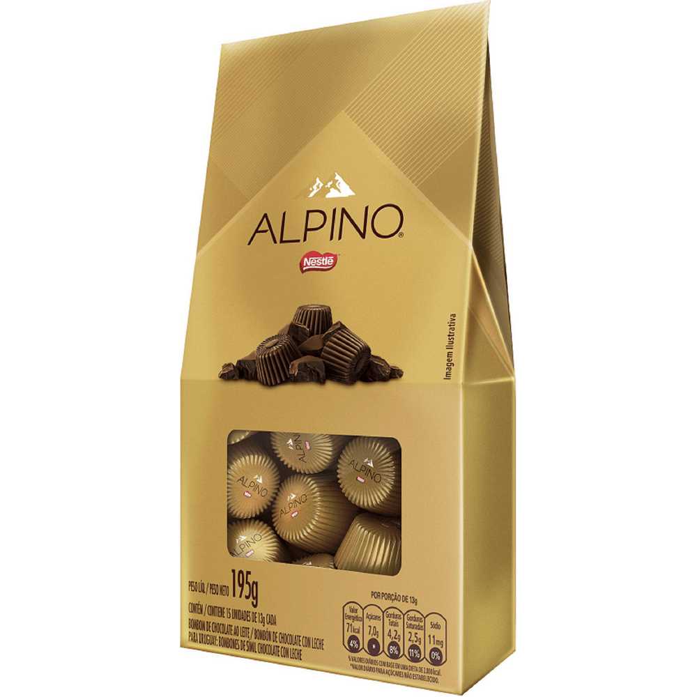 Imagem do produto Chocolate Nestle Alpino 13g