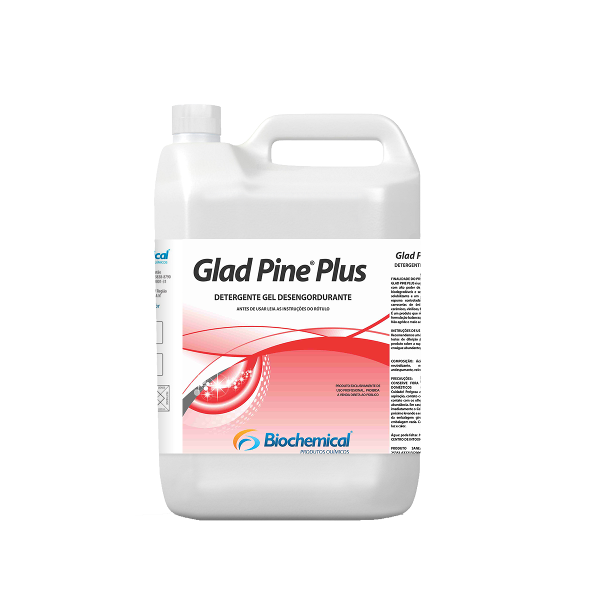 Imagem do produto Detergente Desengordur Glad Pine Plus 5L