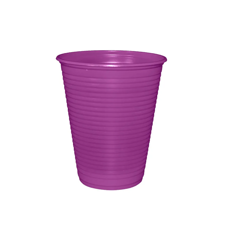 Imagem do produto Copo Plástico 200ml Com 50 Caixa 40 Bello Festa - Roxo Neon