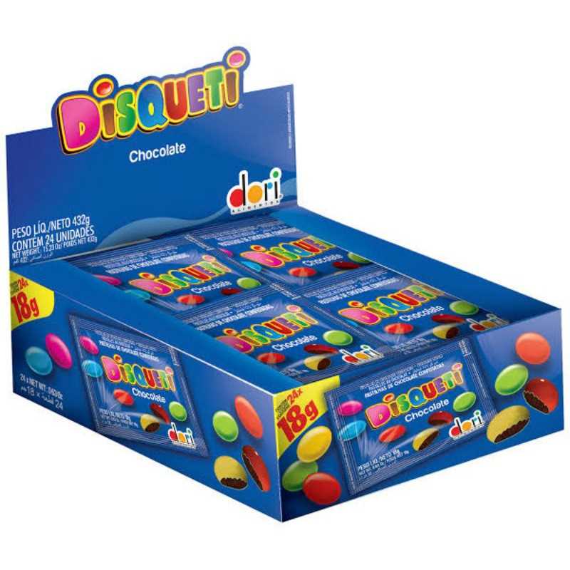 Imagem do produto Disqueti Dori 18g - Ao Leite