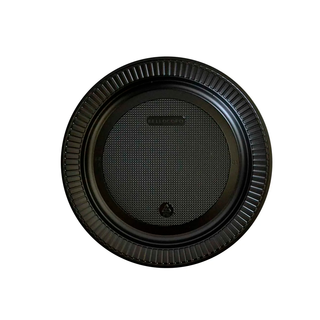 Imagem do produto Prato Plástico Pr 15 50x10 Bello Festa - Preto