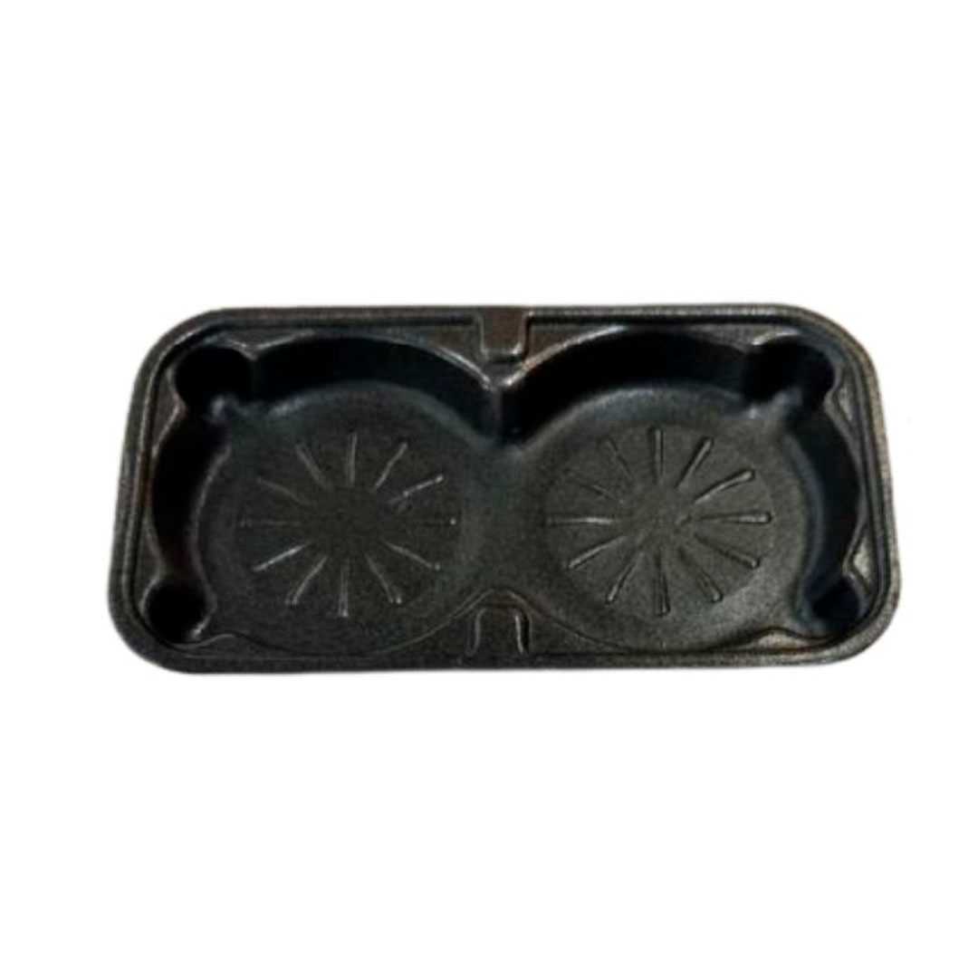 Imagem do produto Bandeja Ff22 C/2 Divisorias Fibraform - Preto