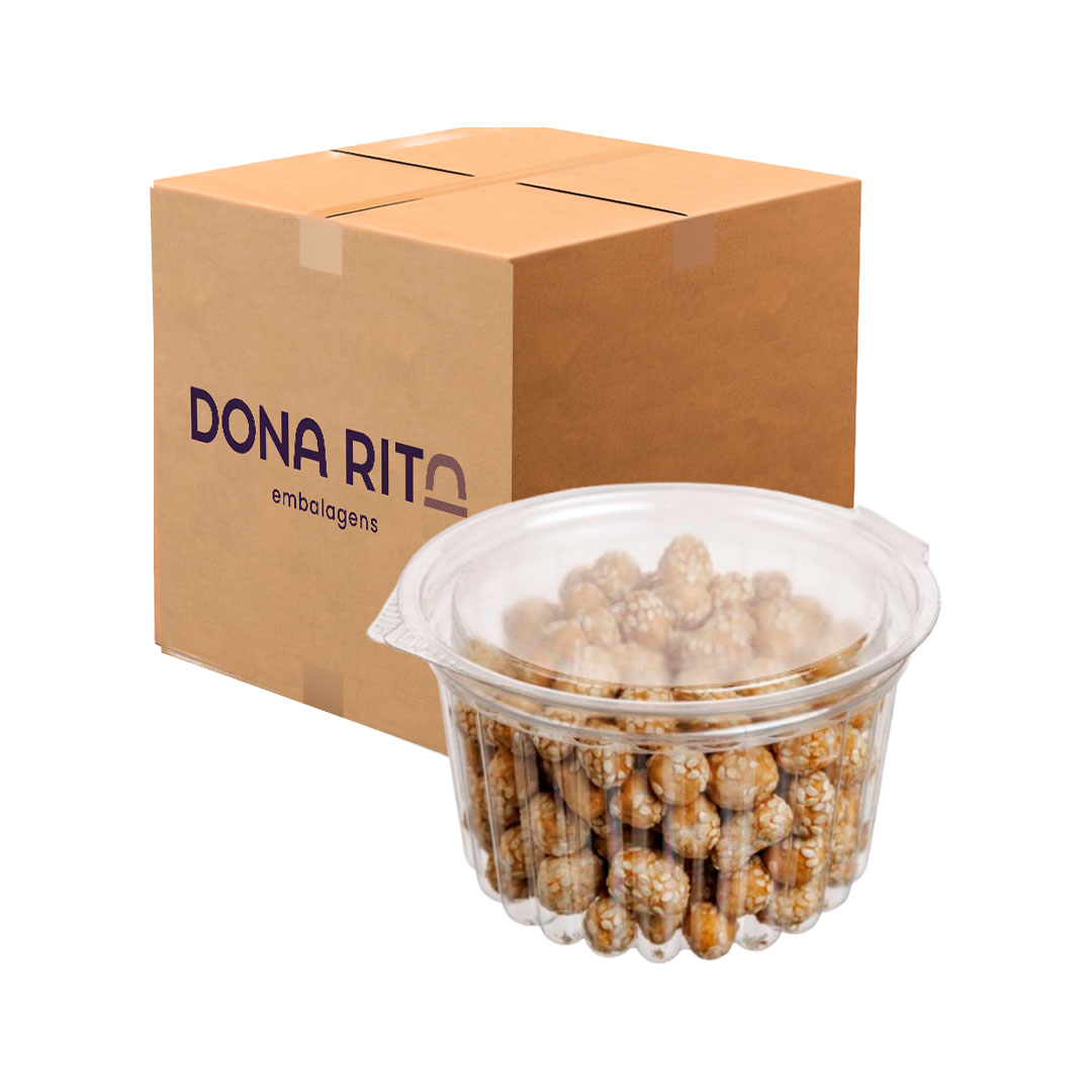 Imagem do produto D 771 Dona Rita Pote Quadrado Caixa 200 Unidades