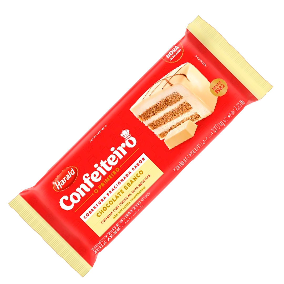 Imagem do produto Cobertura Barra Harald Confeiteiro 1,010Kg - Branco