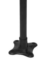 Imagem do produto Suporte Base Reta Com Haste - Preto