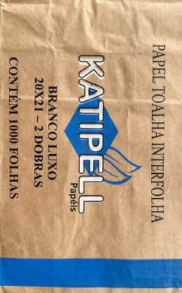Imagem do produto Interfolha 20x21 Com 1000 Katipell - Branco Luxo