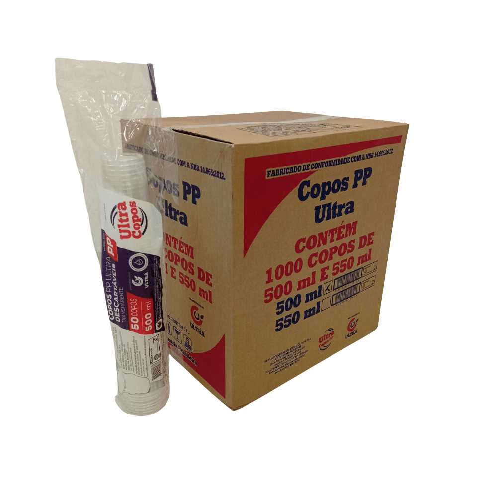 Imagem do produto Copo 500ml Pp Ultra 20X50