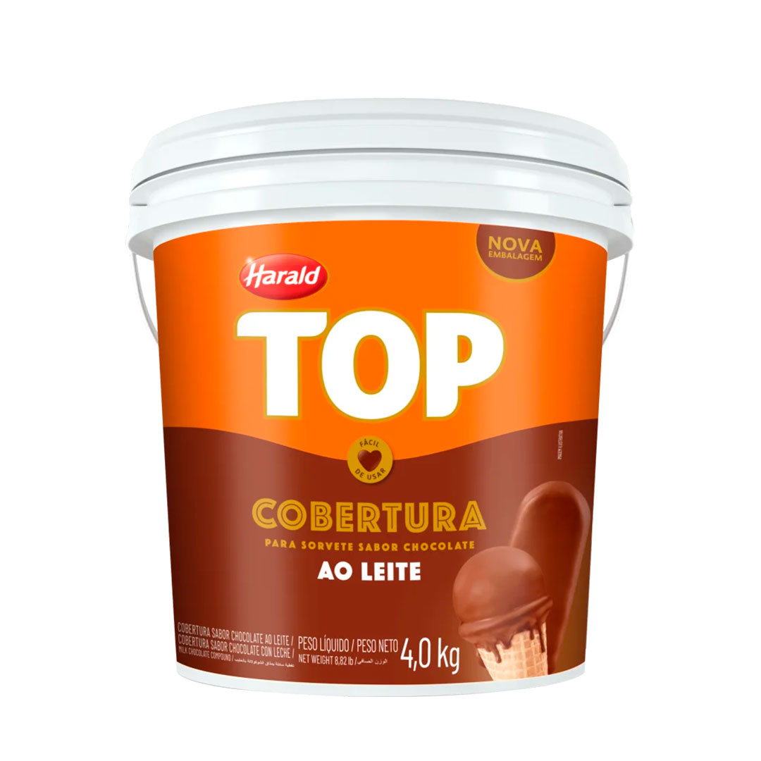 Imagem do produto Cobertura Liq Premium Top 4Kg - Ao Leite