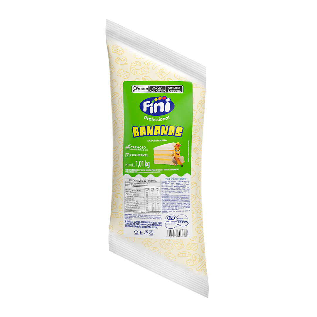 Imagem do produto Recheio Fini 1,01 Kg - Banana