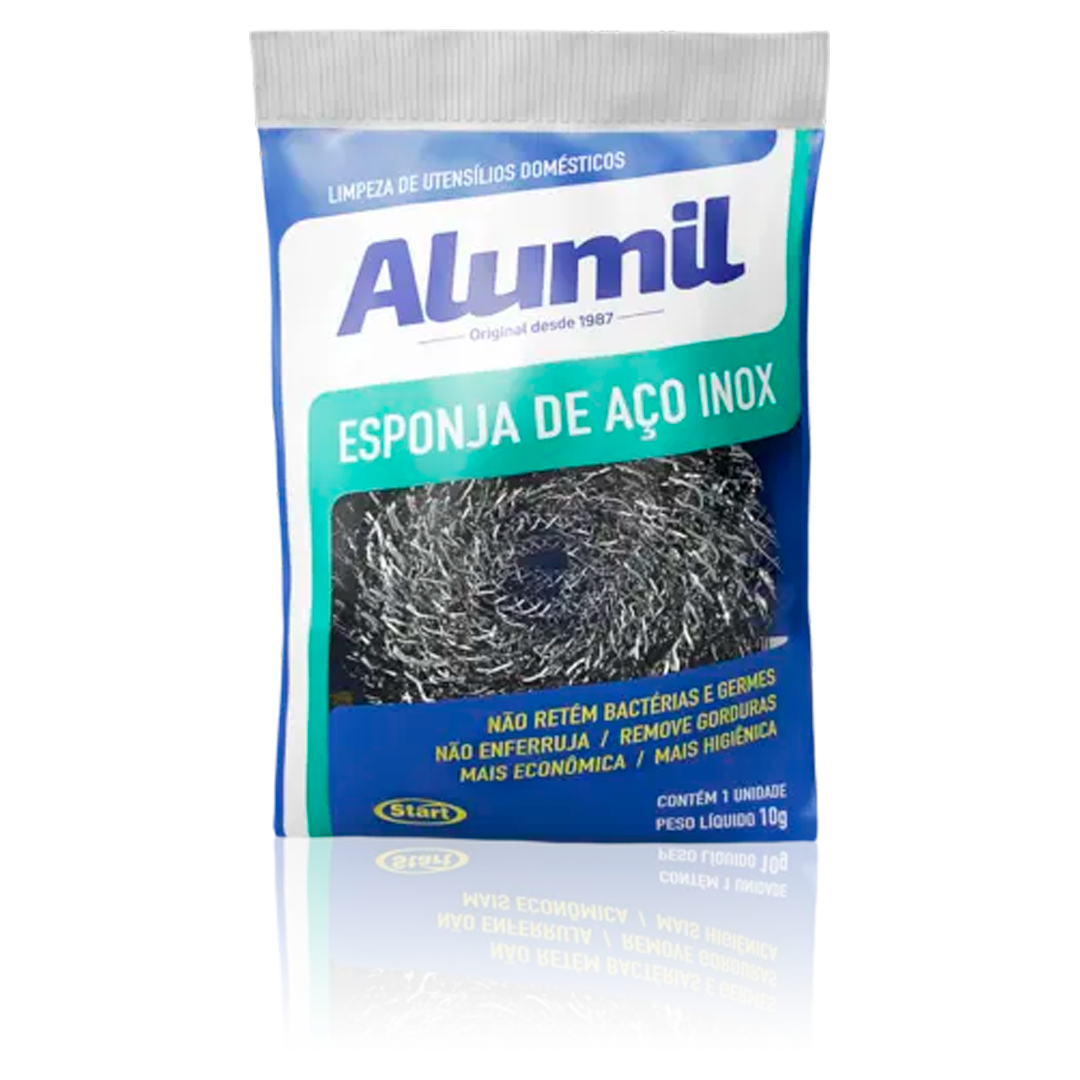 Imagem do produto Esponja Alumil Aco Inox Start