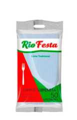 Imagem do produto Garfo Sobr 20X50 Rio Festas - Branco