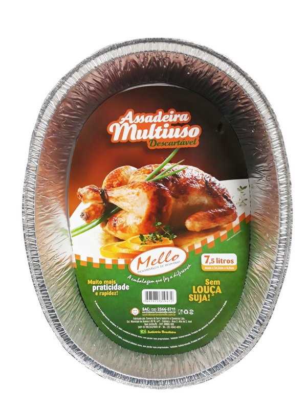 Imagem do produto Assadeira Oval 7,5L Mello