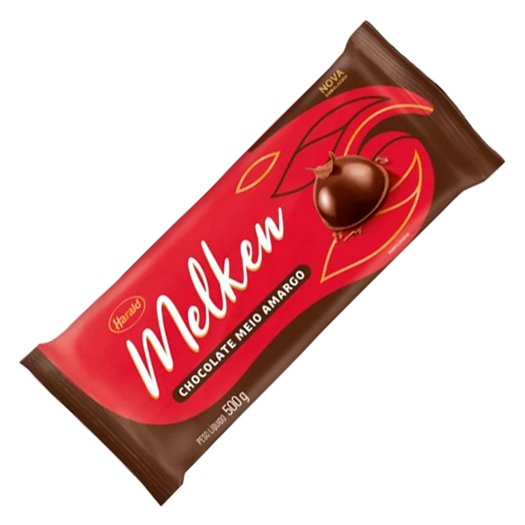Imagem do produto Chocolate Barra Melken 500g - Meio Amargo