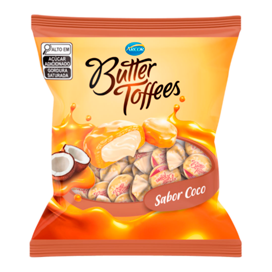 Imagem do produto Bala Mastigavel Butter Toffe 500g - Coco