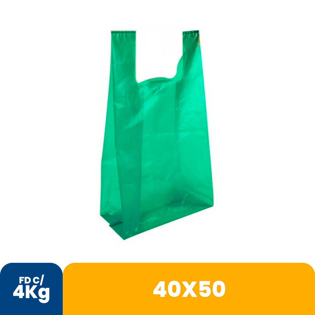 Imagem do produto Sacola Reforc.Verde Zpp 40 X50 Fd.4 Kg