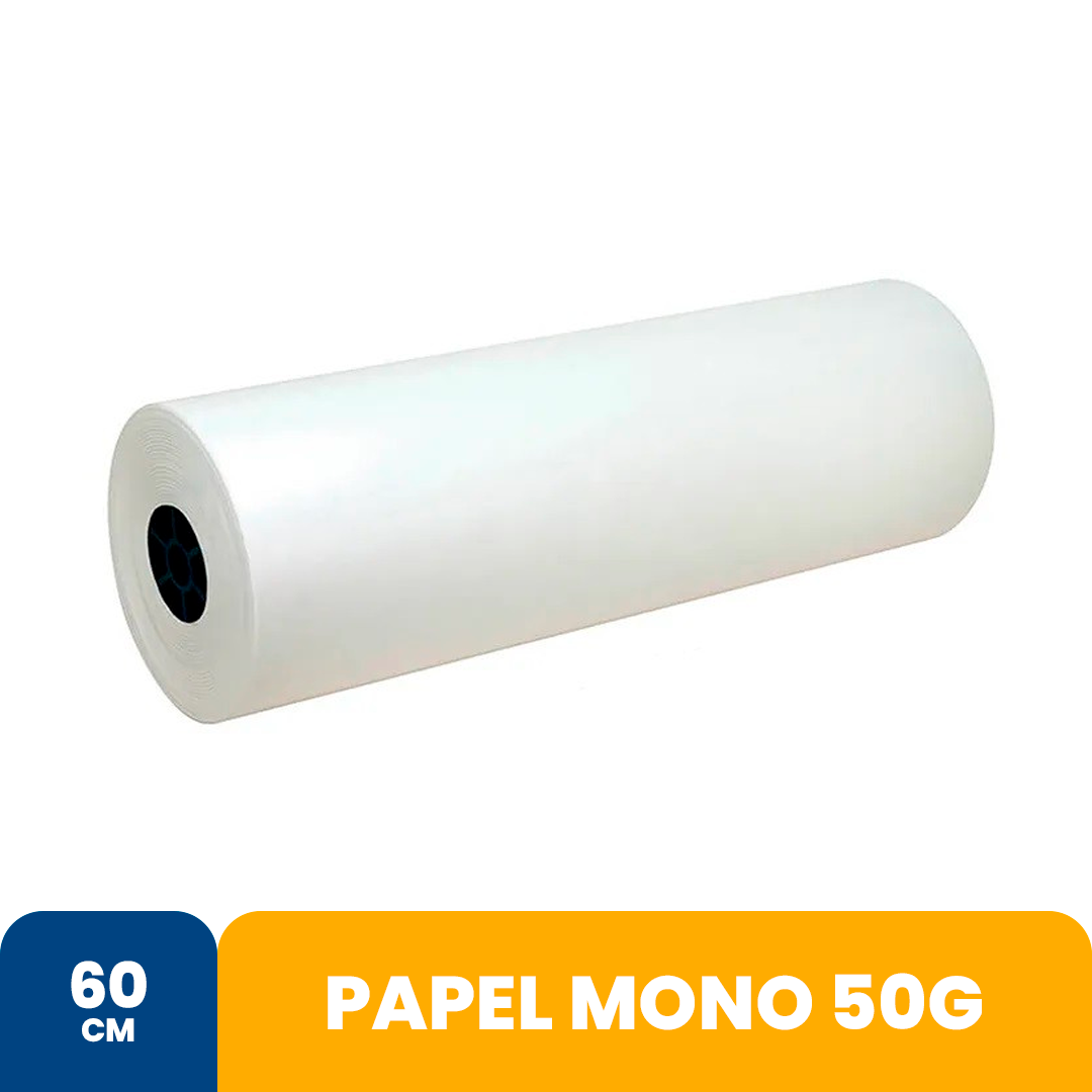 Imagem do produto Bobina Papel Mono 60cm 40gr