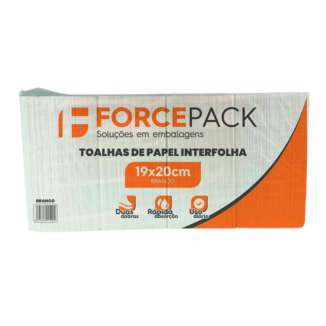Imagem do produto Interfolha 19 X20 Forcepack - Branco