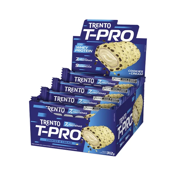 Imagem do produto Chocolate Trento T-pro 26g - Cookies Cream
