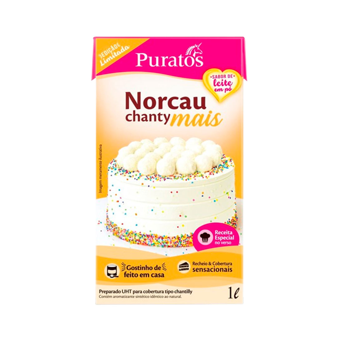 Imagem do produto Chantilly Norcau Chanty Mais 1L