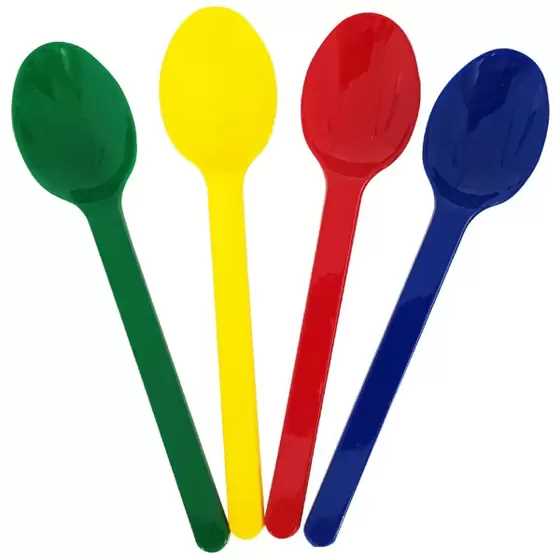 Imagem do produto Colher Sobremesa C/50 Cx/20 Plastilania - Colorido