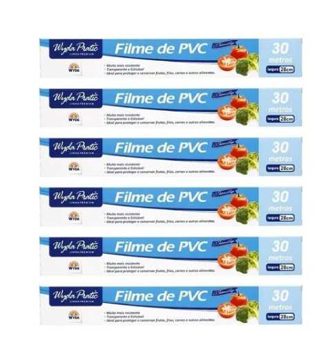 Imagem do produto Filme Pvc 30m Wyda Rolos Cx/25 Un