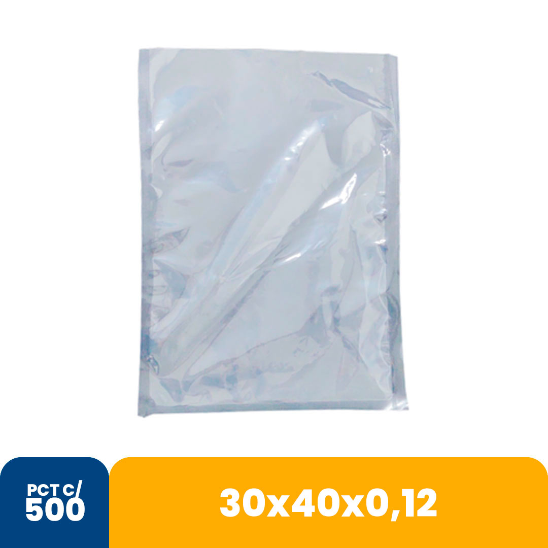 Imagem do produto Sacos A Vacuo 30 X 40 X 012 Com 500Un