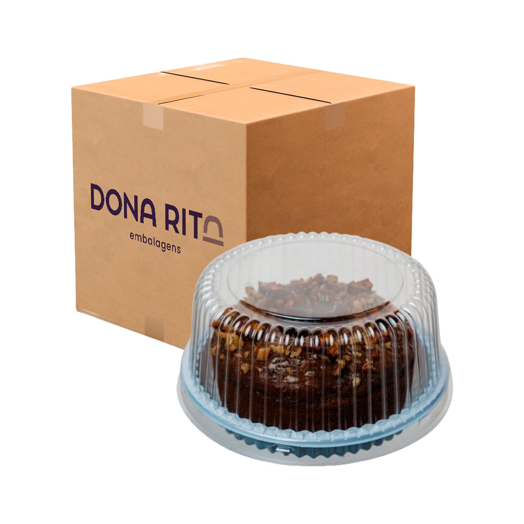 Imagem do produto D 35a Roma Dona Rita Torta Alta Caixa Com 100 Unidades - Branco