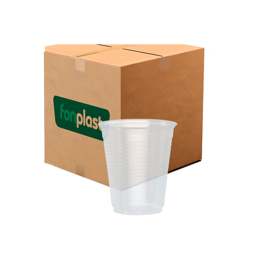 Imagem do produto Copo 180 Ml Fonplast 25 X100 - Transparente