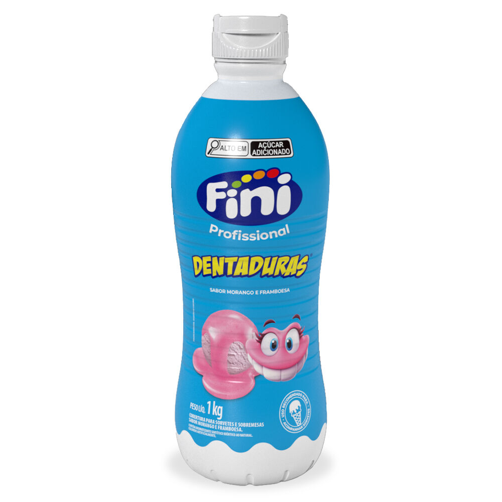 Imagem do produto Calda Para Sorvete 1kg Fini - Dentadura