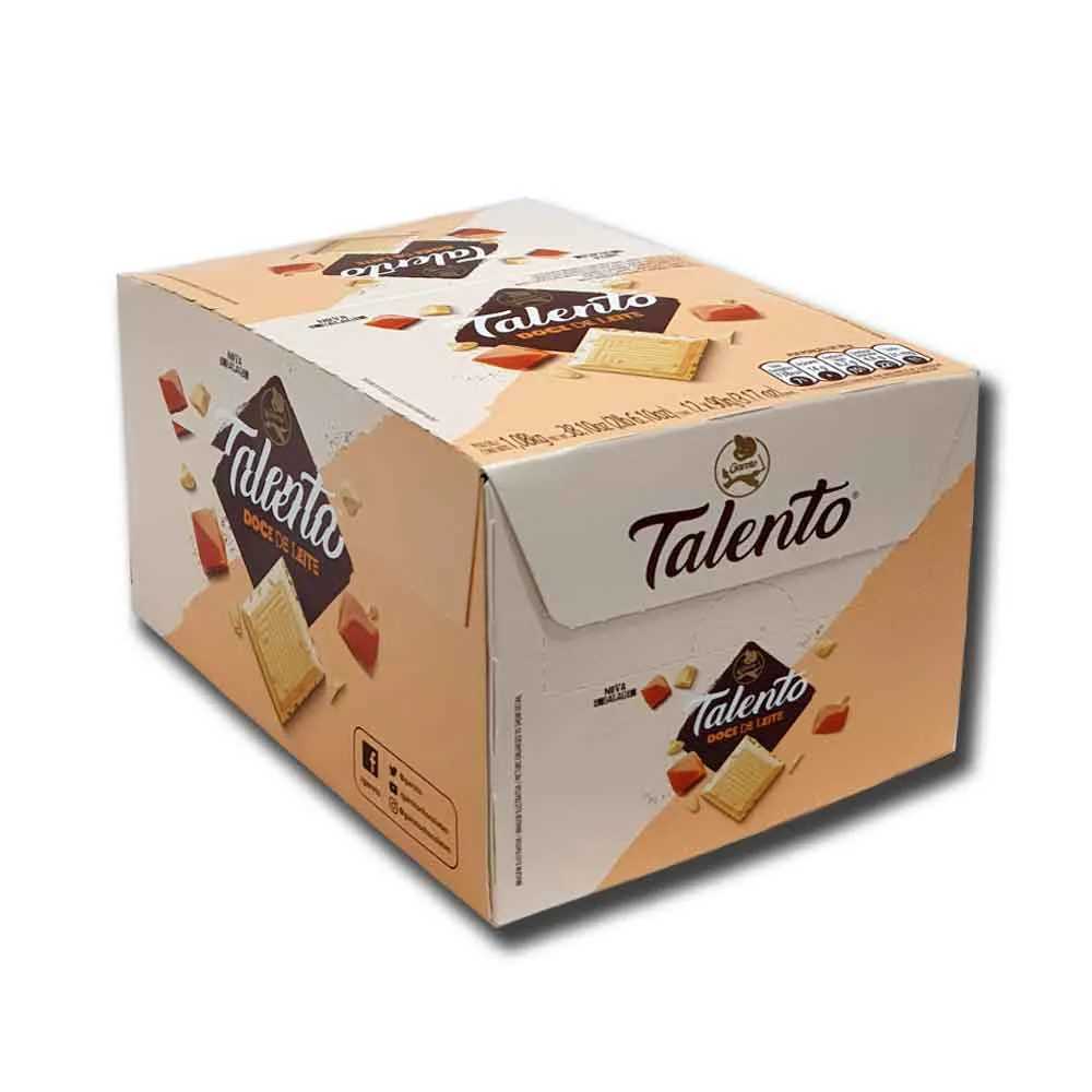 Imagem do produto Chocolate Talento 85g - Branco / Doce de Leite