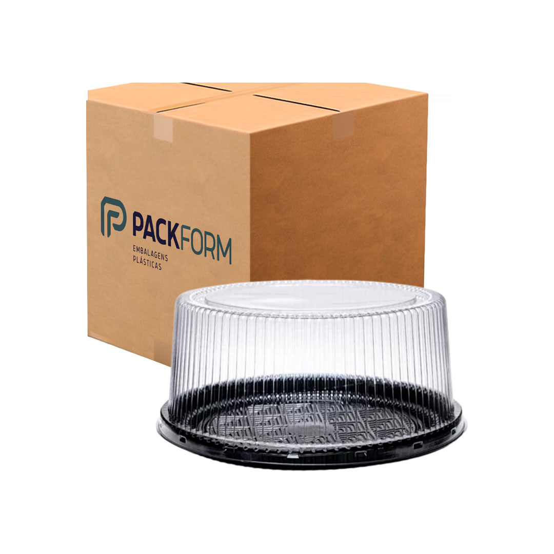 Imagem do produto Embalagem Pf-56 Packform Alta Preta Cx 50 Un