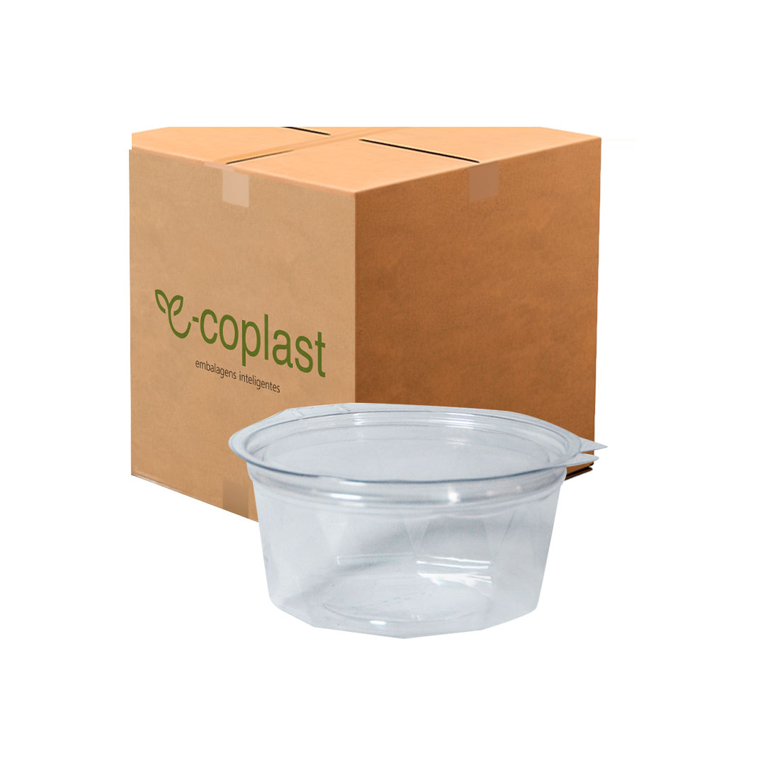Imagem do produto Eco 750 D Ecoplast Pote Red 350 Ml C/200