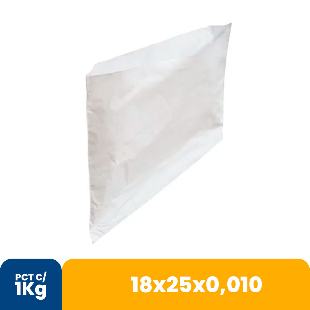 Imagem do produto Saco Ad Zpp 18x25x0,010 C/222 Un - X
