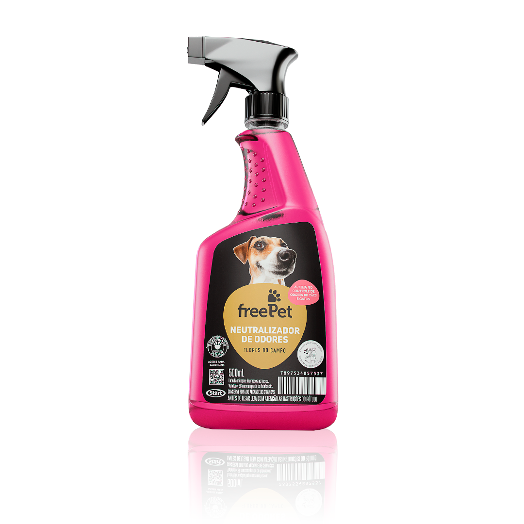 Imagem do produto Free Pet Neutralizador Odores 500 Ml Start - Flores Campo