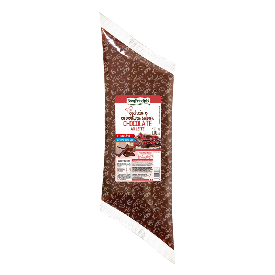 Imagem do produto Recheio Cobertura Bp 101kg - Chocolate ao Leite