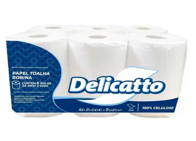 Imagem do produto Toalha Bob Delicatto 20x200 Com 6 32gr Luxo