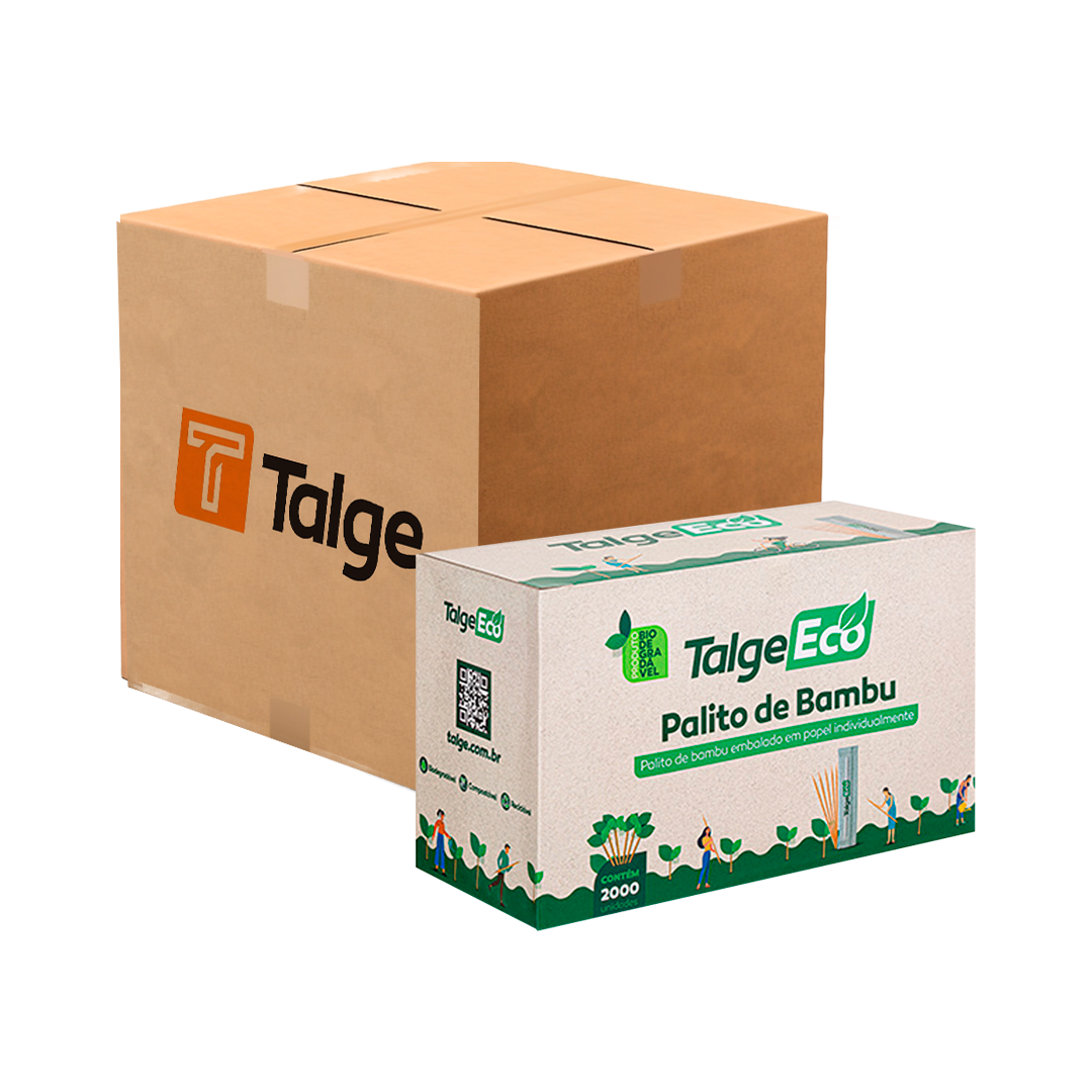 Imagem do produto Palito Dente Bambu 1A1 Com 2000 Talge